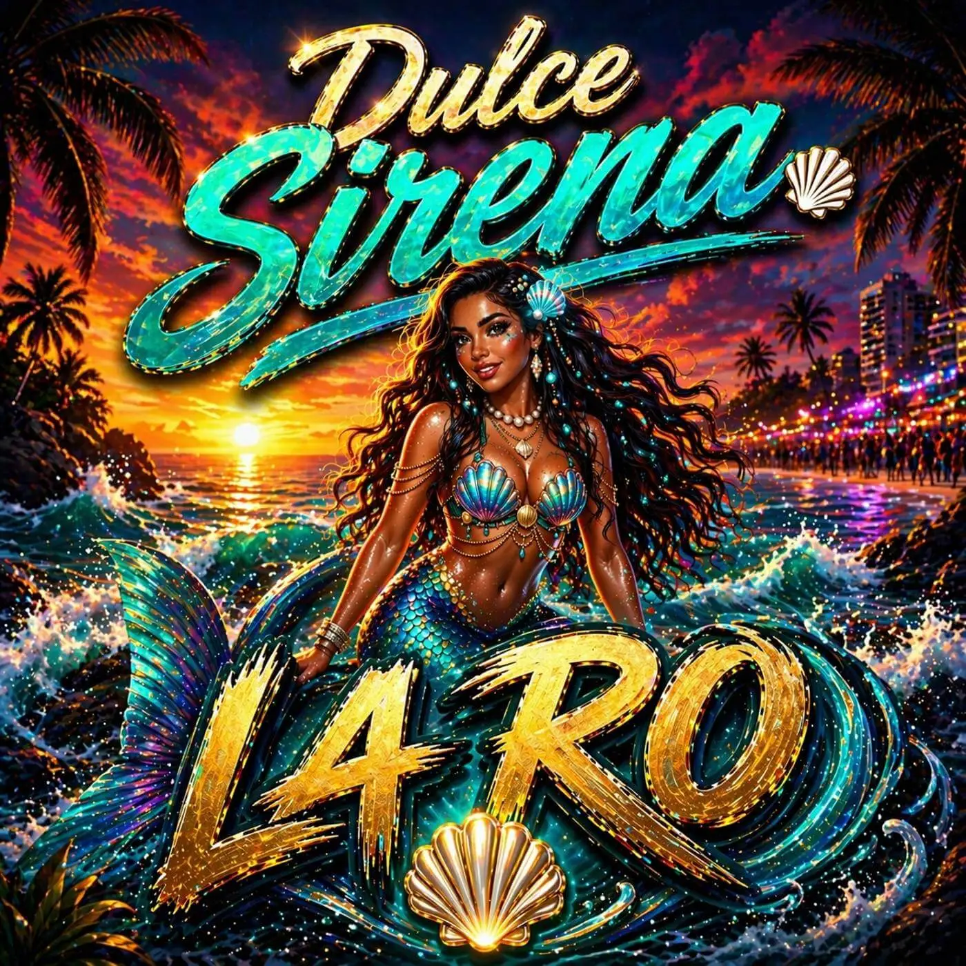 Portada oficial Dulce Sirena de L4R0